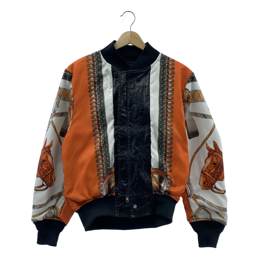 tao COMME des GARCONS / タオコムデギャルソン | 2025AW | アジャスター ブルゾン ジャケット / 柄総裏地 | S | レディース