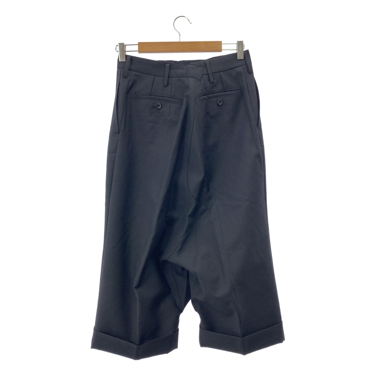 JUNYA WATANABE COMME des GARCONS / 준야와타나베 | 2016SS | 울 롤업 와이드 사루엘 팬츠 | XS |