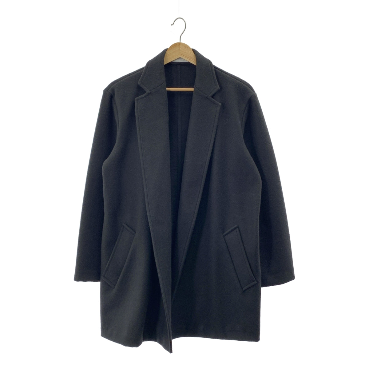 BEAUTY&amp;YOUTH | 壓縮針織中長外套 | F碼 | 黑色 | 女款