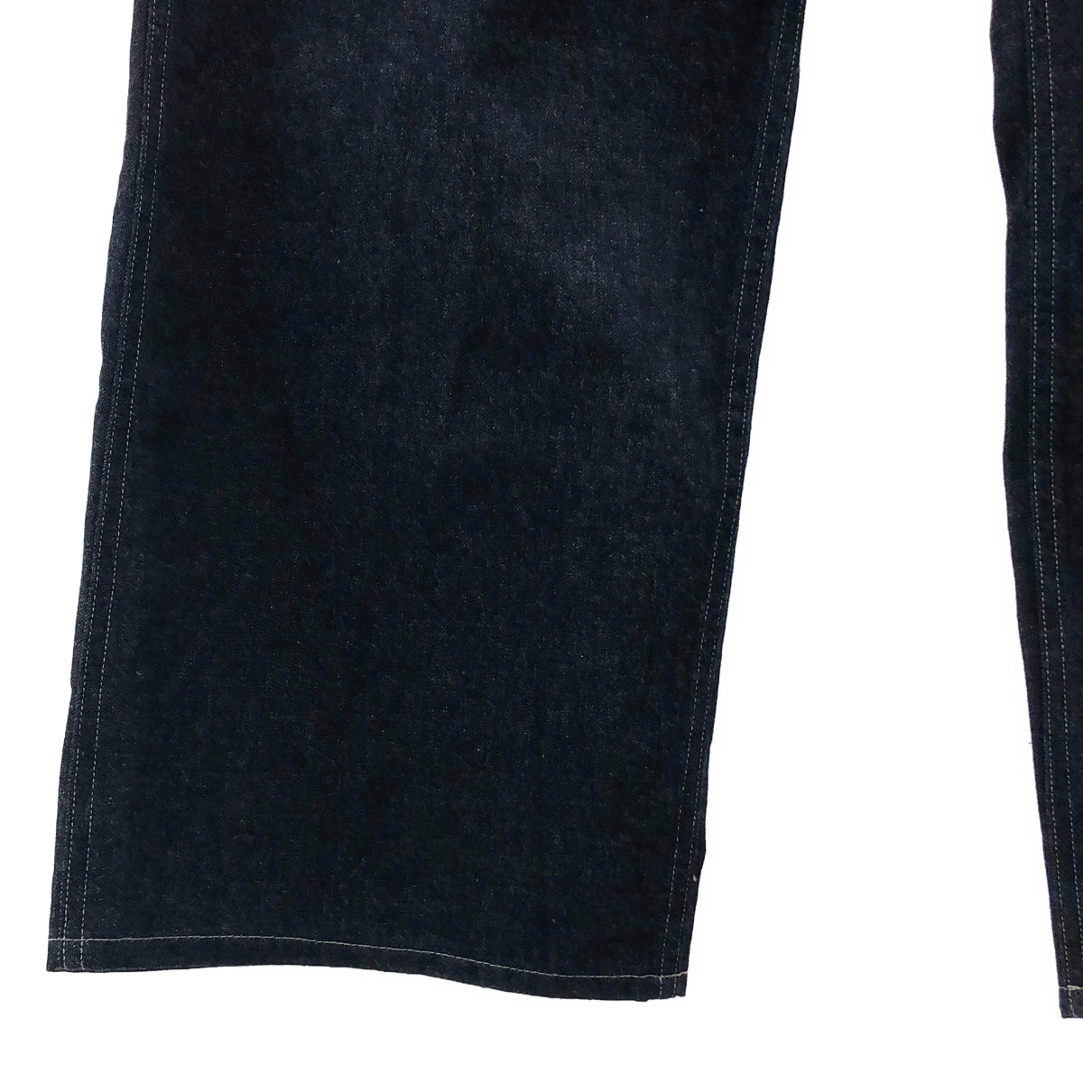 【미품】 PHIGVEL / 피그벨 | 2023SS~ | MIL DENIM FATIGUE TROUSERS 밀 데님 파티그 트라우저즈 팬츠 | 34 | 인디고 | 남성