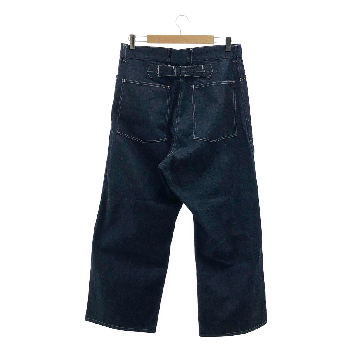 【美品】  PHIGVEL / フィグベル | 2023SS～ | MIL DENIM FATIGUE TROUSERS ミル デニム ファティーグ トラウザーズ パンツ | 34 | インディゴ | メンズ