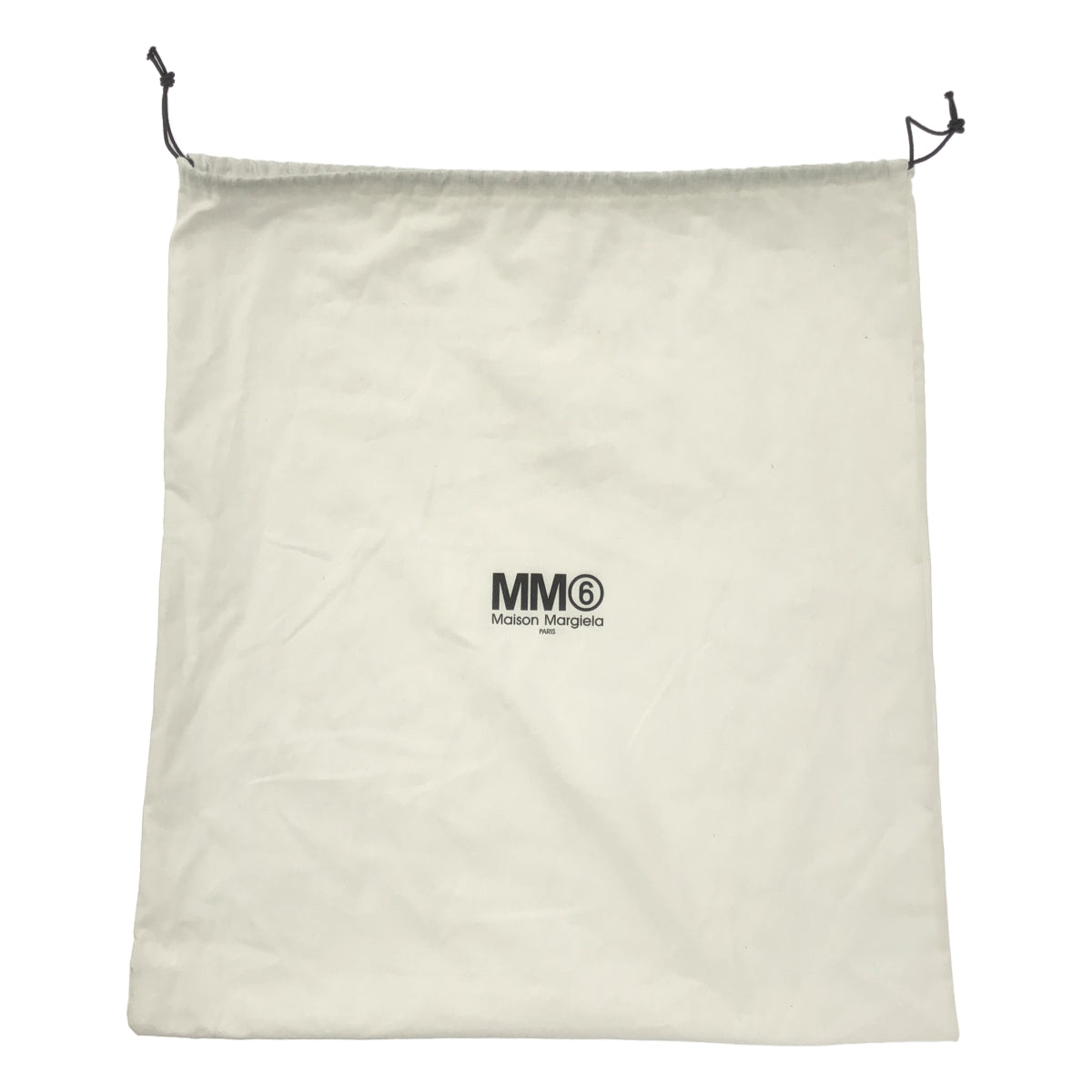 [狀況極佳] MM6 Maison Margiela | 2023 秋冬 | 日本日曆標誌與提花圖案小手提包 | 黑色 | 女款