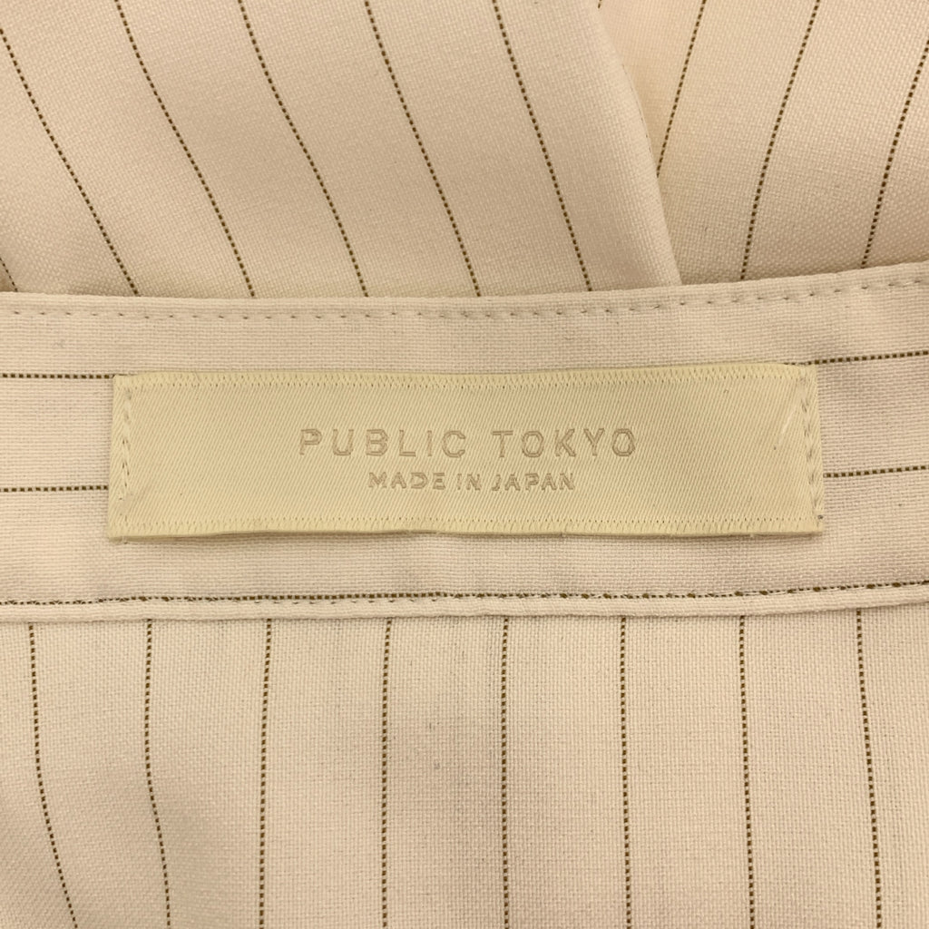 PUBLIC TOKYO / 퍼블릭 도쿄 | 클래스 밴드 컬러 셔츠 | F | 여성