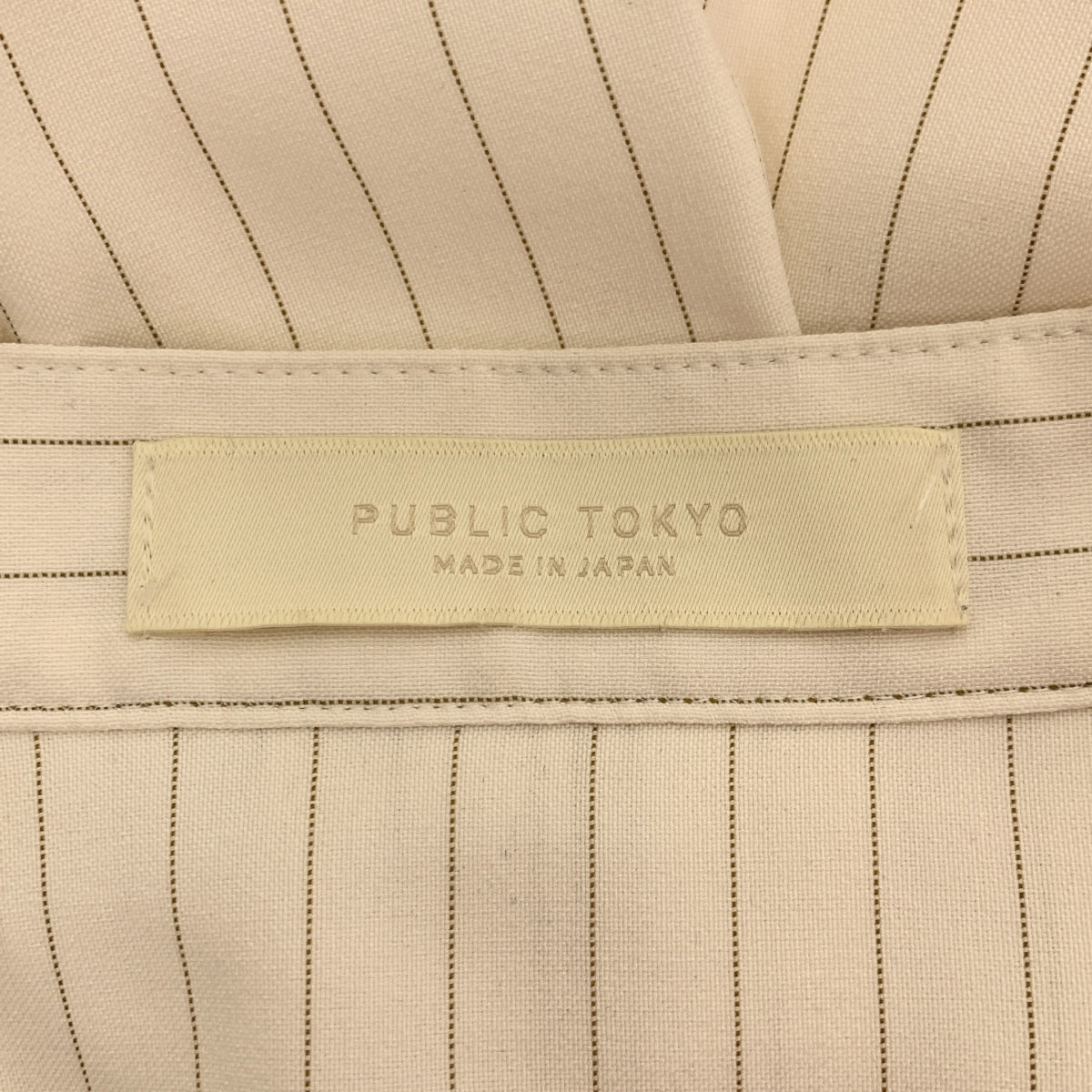 PUBLIC TOKYO / 퍼블릭 도쿄 | 클래스 밴드 컬러 셔츠 | F | 여성