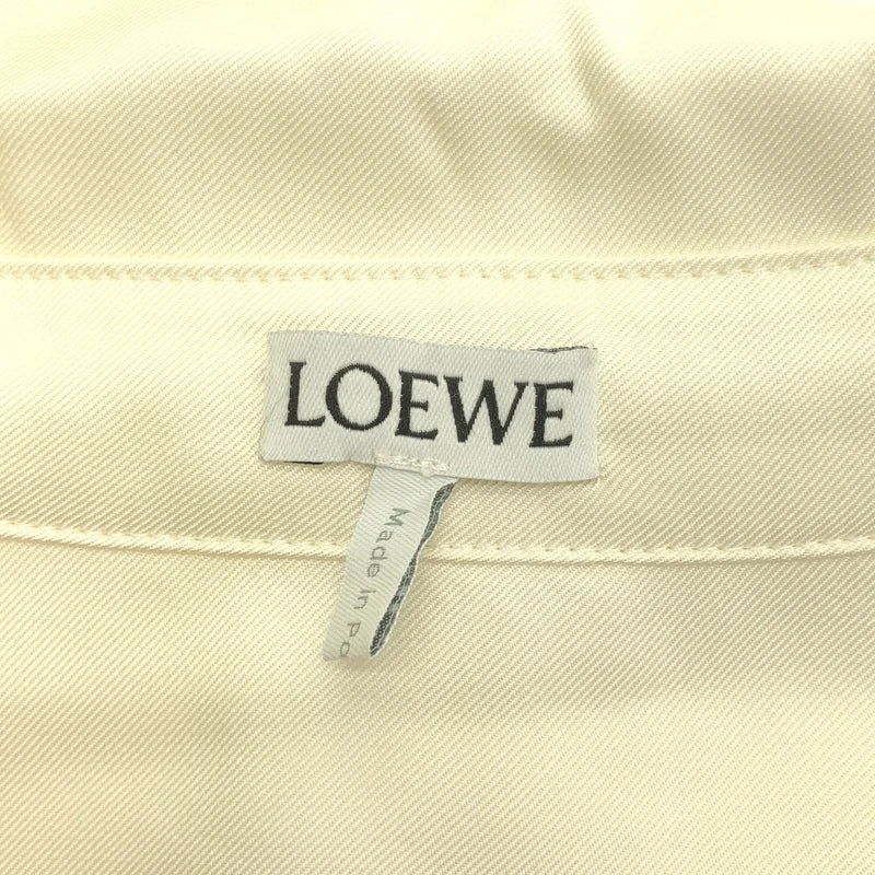 LOEWE / 로에베 | 실크 로고 프린트 셔츠 | 38 | 남성