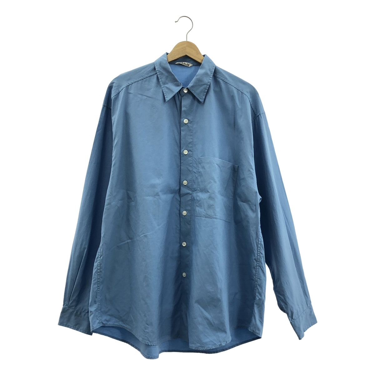 AURALEE / 오라리 | 2023SS | WASHED FINX TWILL BIG SHIRT 워시드 핑크스 트윌 빅 셔츠 | 5 | 남성