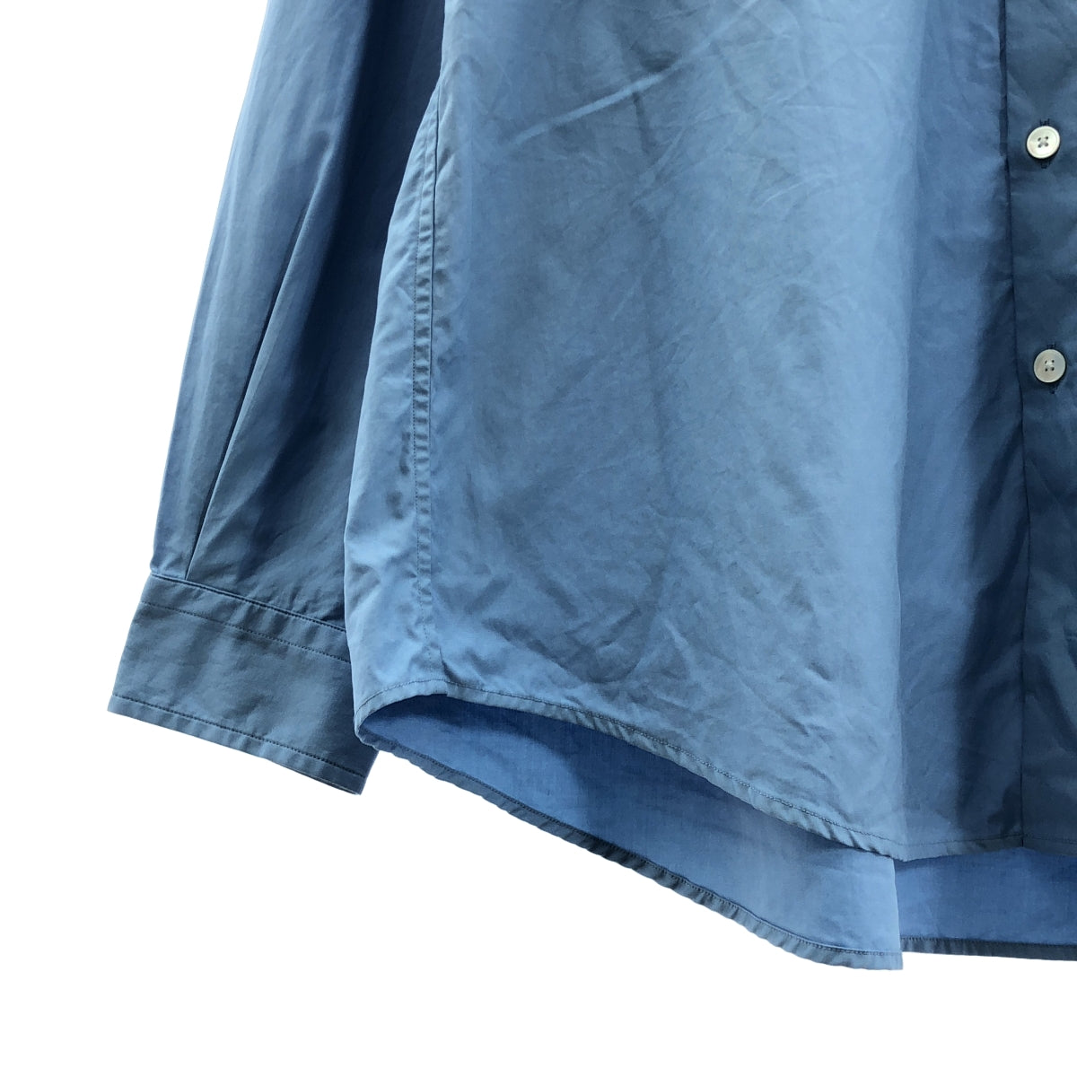 AURALEE / 오라리 | 2023SS | WASHED FINX TWILL BIG SHIRT 워시드 핑크스 트윌 빅 셔츠 | 5 | 남성