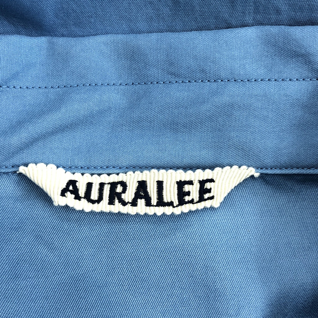 AURALEE / 오라리 | 2023SS | WASHED FINX TWILL BIG SHIRT 워시드 핑크스 트윌 빅 셔츠 | 5 | 남성