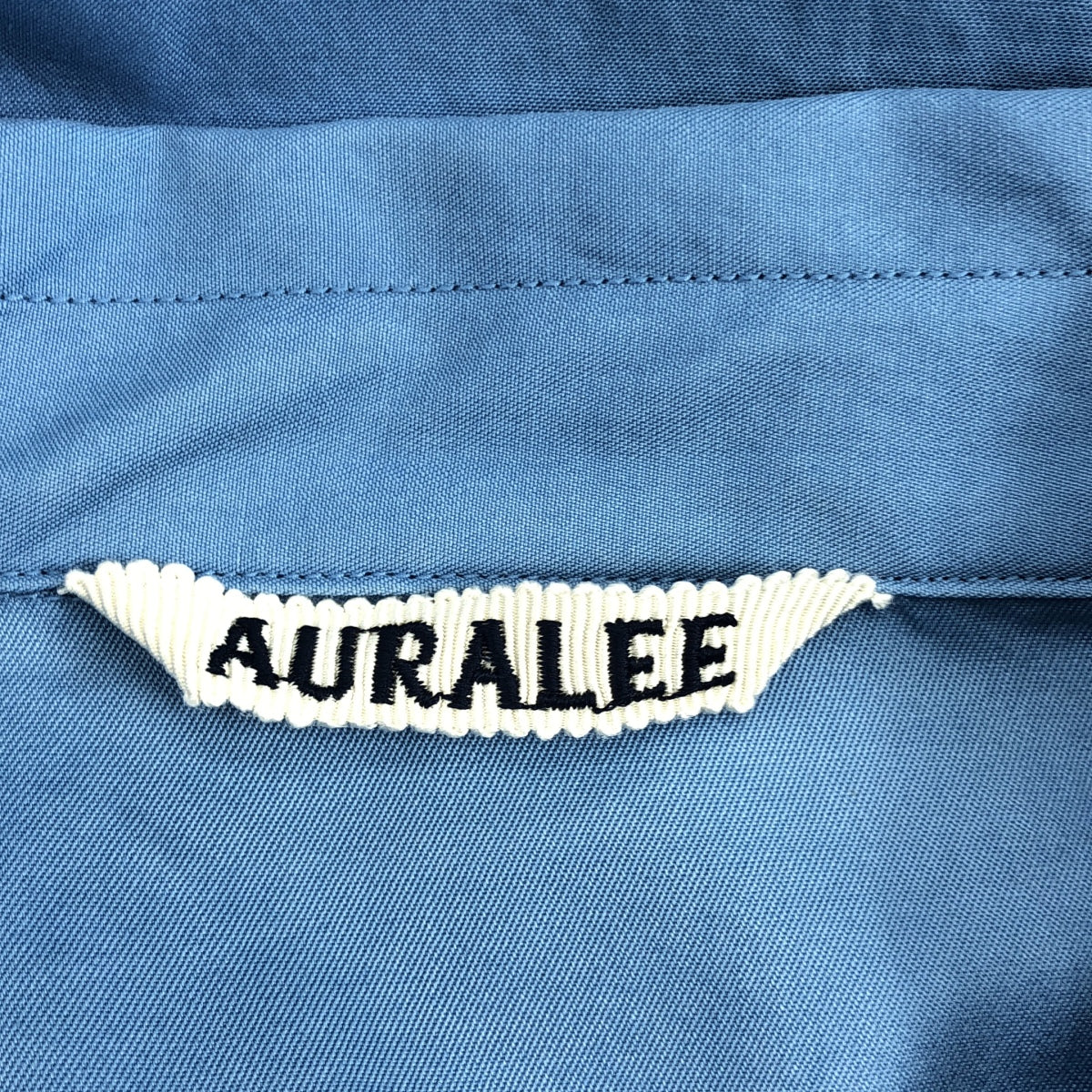 AURALEE / 오라리 | 2023SS | WASHED FINX TWILL BIG SHIRT 워시드 핑크스 트윌 빅 셔츠 | 5 | 남성