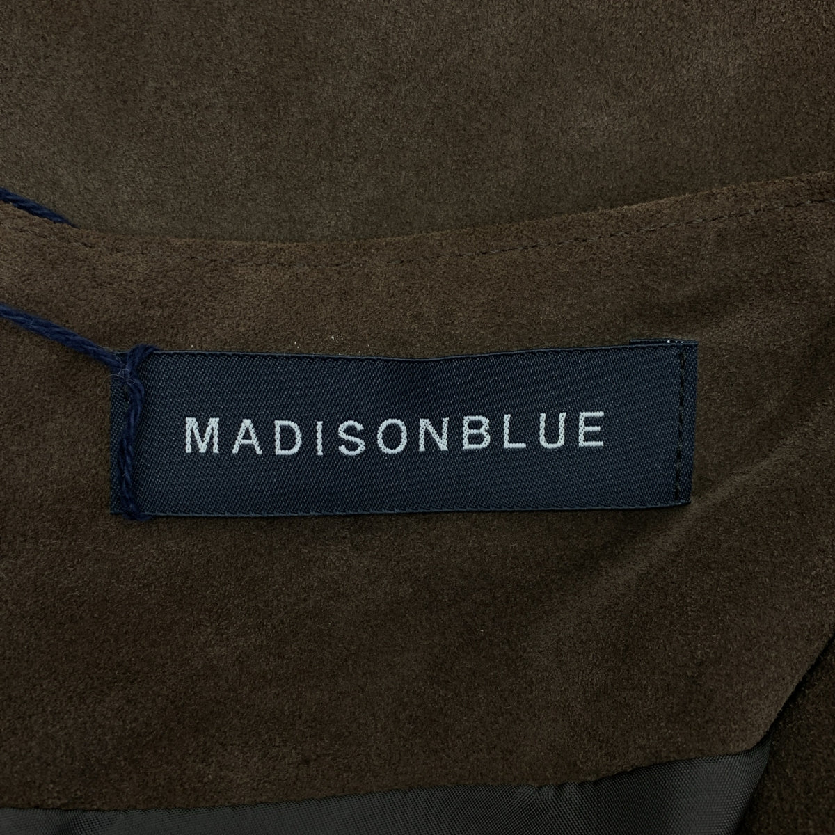 MADISON BLUE / 매디슨 블루 | FLARE SK VELOUR SPLIT 스웨이드 가죽 플레어 스커트 | S |