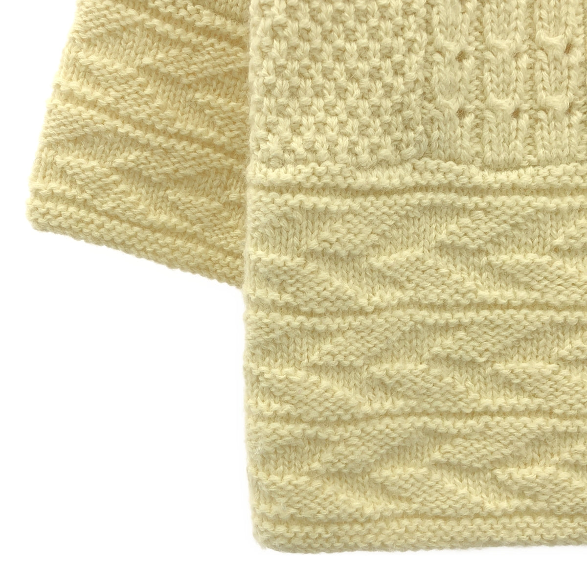 Drawer | Wool alpaca low gauge knit | 2 | Ivory | Women's