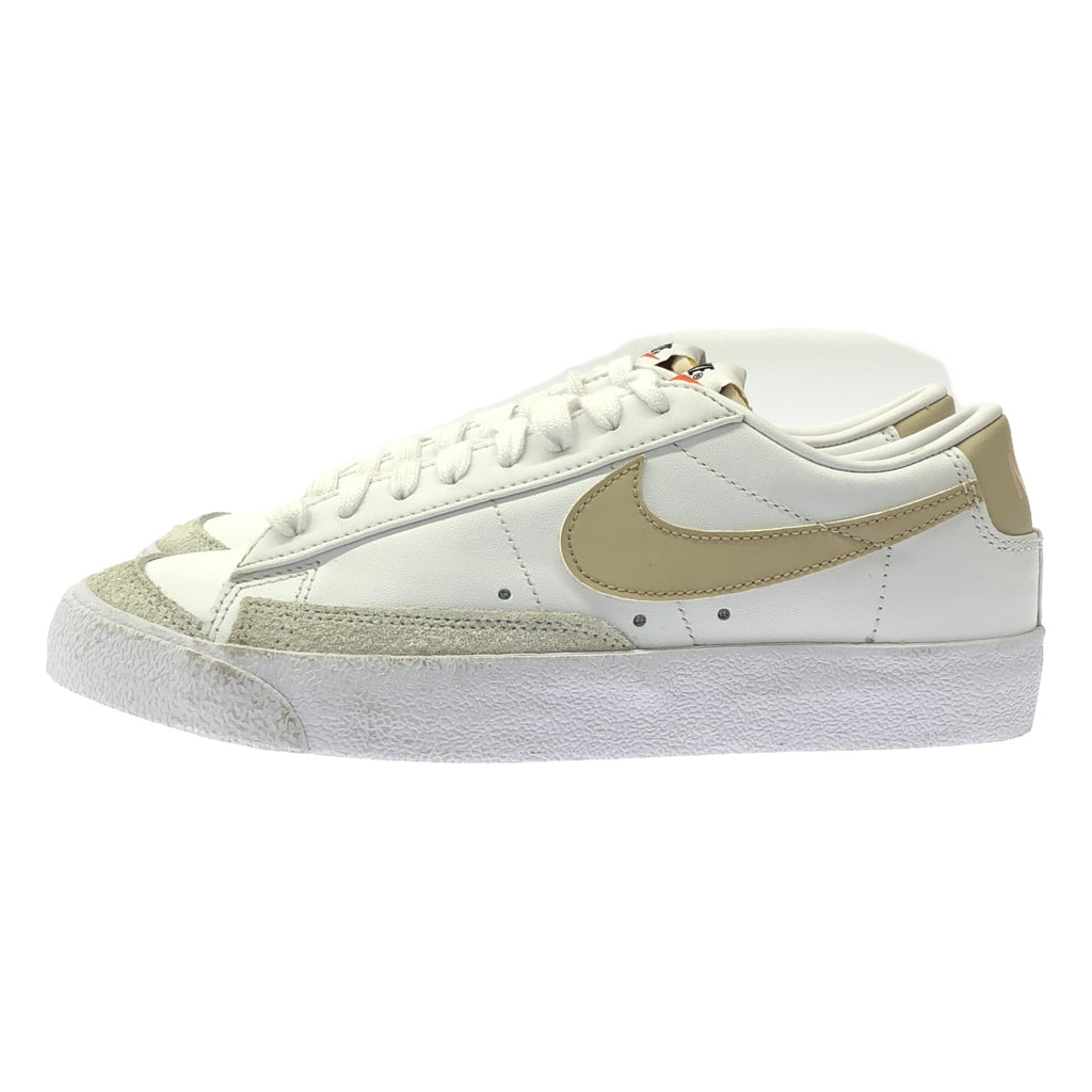 【美品】  NIKE / ナイキ | Blazer LOW 77 ローカットスニーカー | 25 | ホワイト/ベージュ | レディース