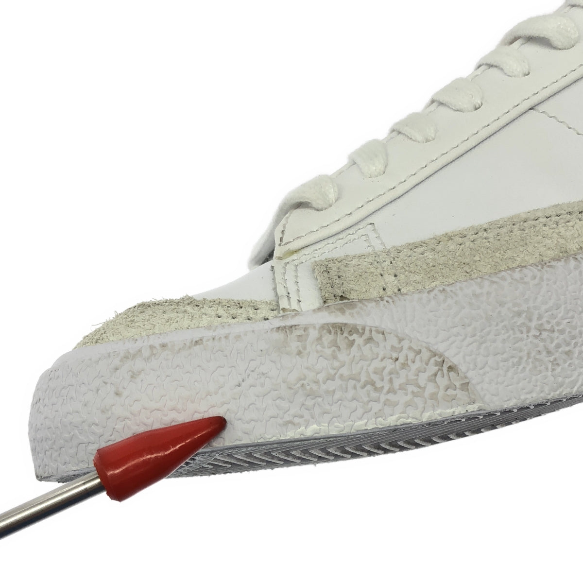 【美品】  NIKE / ナイキ | Blazer LOW 77 ローカットスニーカー | 25 | ホワイト/ベージュ | レディース