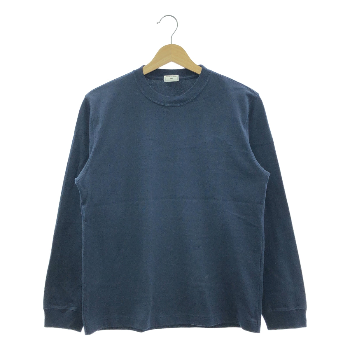 LOOPWHEELER / ループウィラー | L/S TEE 長袖 無地 Tシャツ | S | ネイビー | メンズ