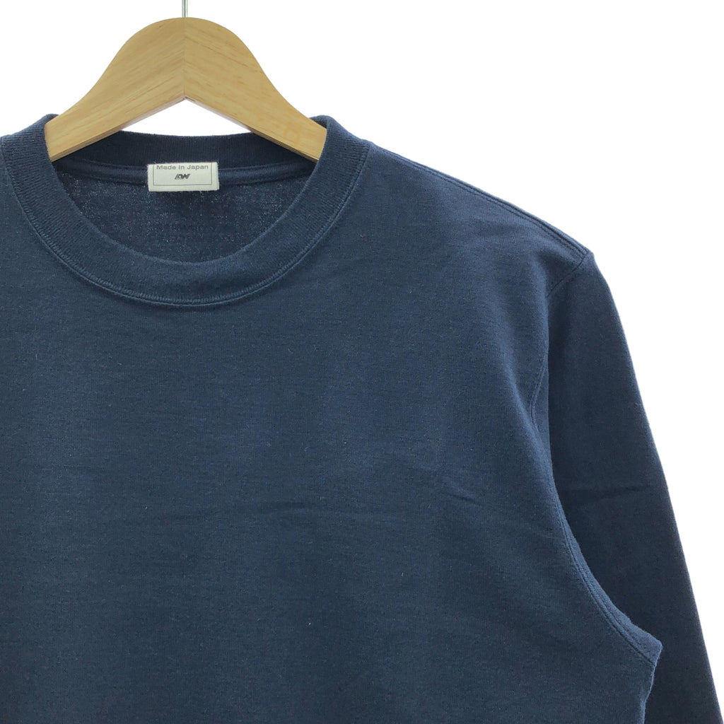 LOOPWHEELER / ループウィラー | L/S TEE 長袖 無地 Tシャツ | S | ネイビー | メンズ