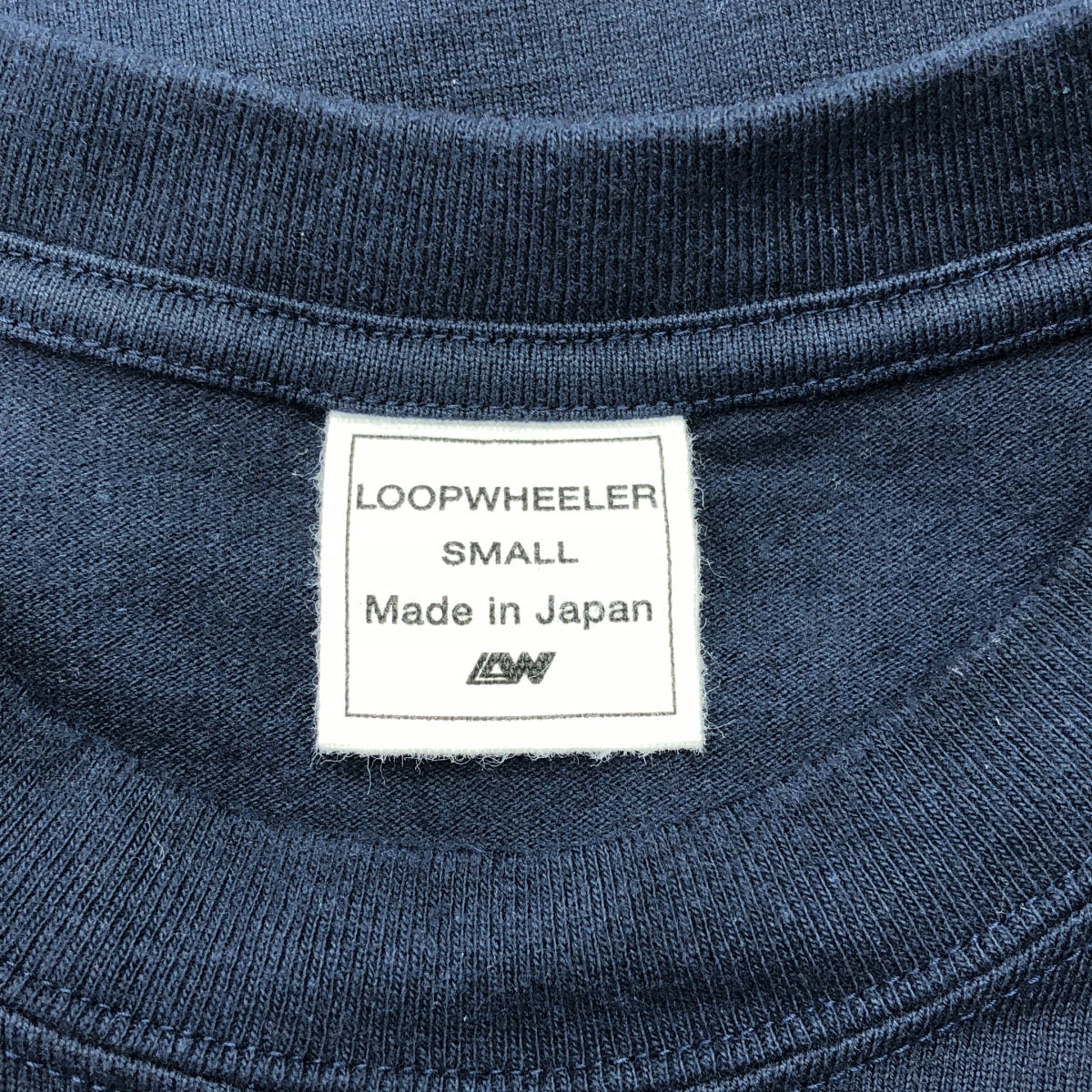 LOOPWHEELER / ループウィラー | L/S TEE 長袖 無地 Tシャツ | S | ネイビー | メンズ