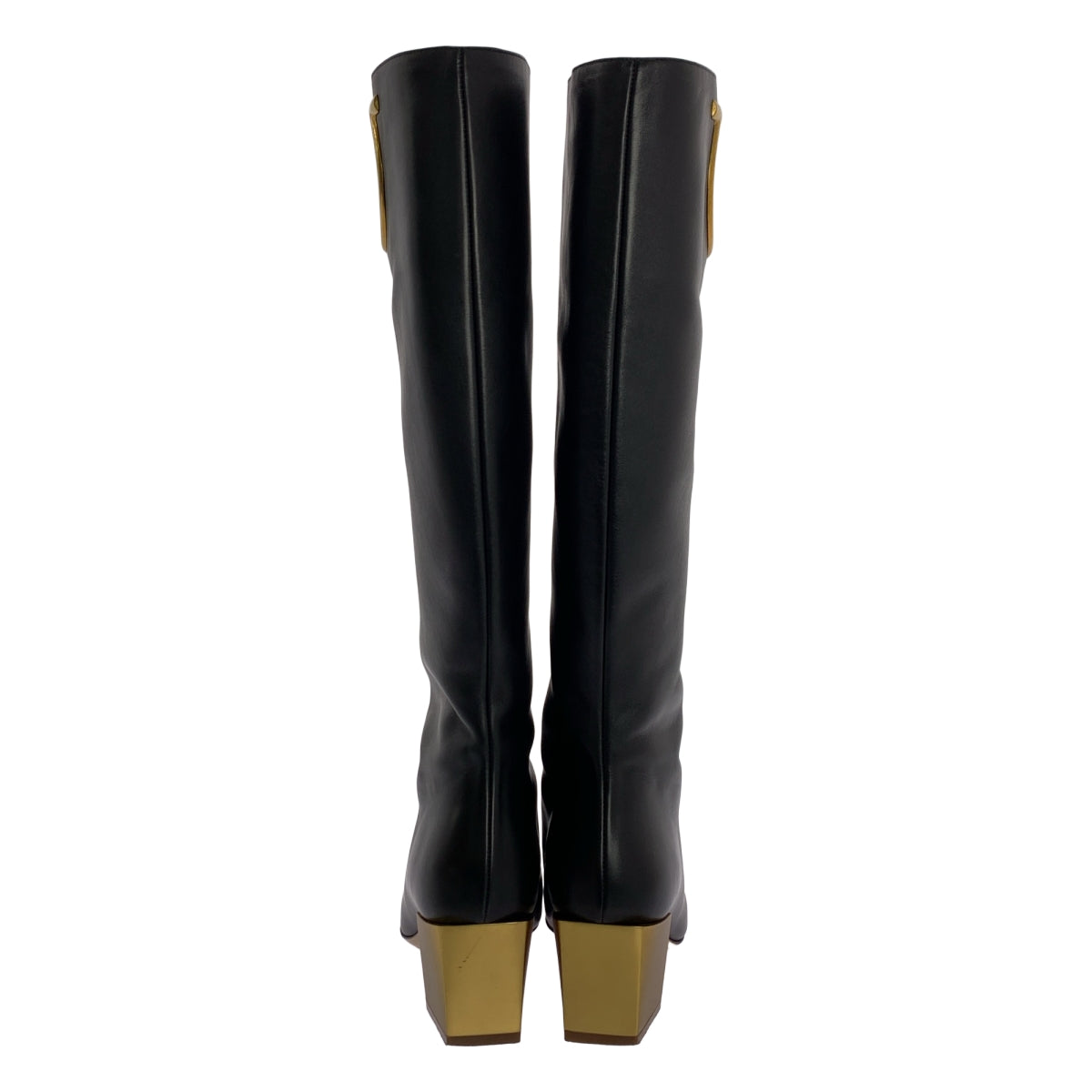 Salvatore Ferragamo / サルヴァトーレフェラガモ | Avio / レザー ガンチーニ ロングブーツ | 5D | レディース