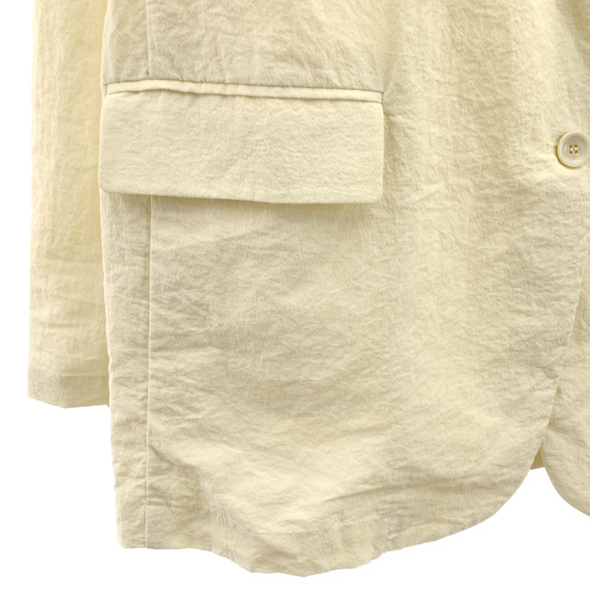 Leonie / 레오니 | 레이온 나일론 2B 싱글 브레스트 오버 재킷 |