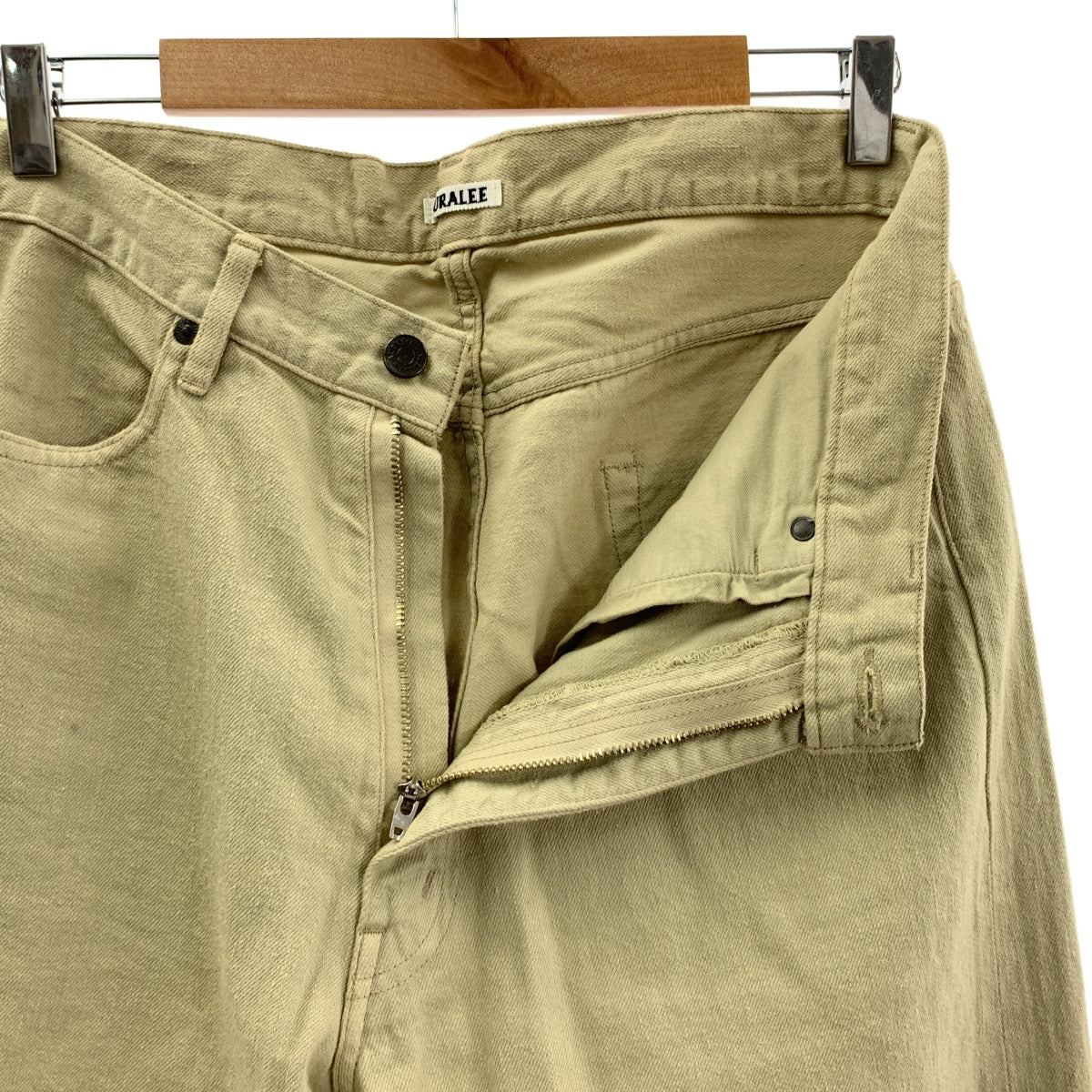 AURALEE / オーラリー | BOTANICAL DYED SELVEDGE DENIM PANTS ボタニカルダイサルベージ デニムパンツ | 4 | メンズ