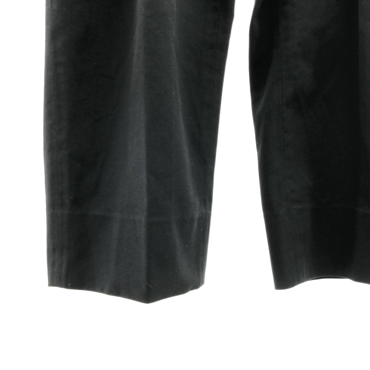 NEAT / ニート | コットン 2タック テーパードパンツ | 36 | ブラック | メンズ