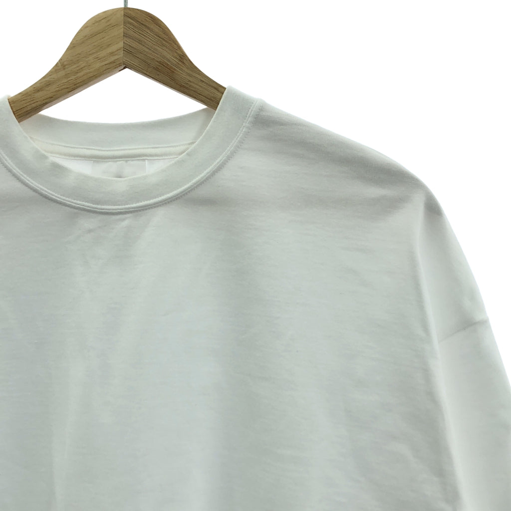 HYKE / ハイク | LONG-SLV TEE コットン Tシャツ カットソー | 2 | ホワイト | レディース