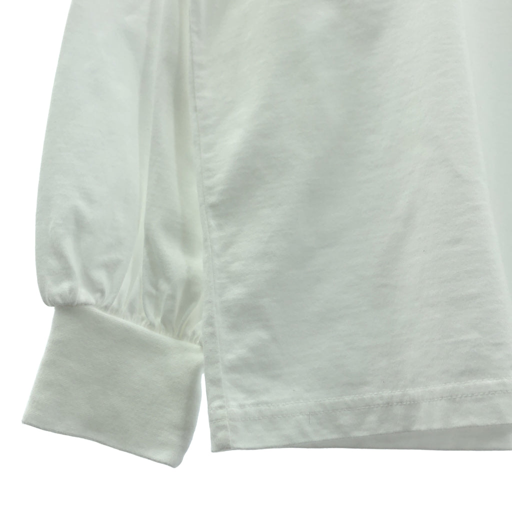 HYKE / ハイク | LONG-SLV TEE コットン Tシャツ カットソー | 2 | ホワイト | レディース