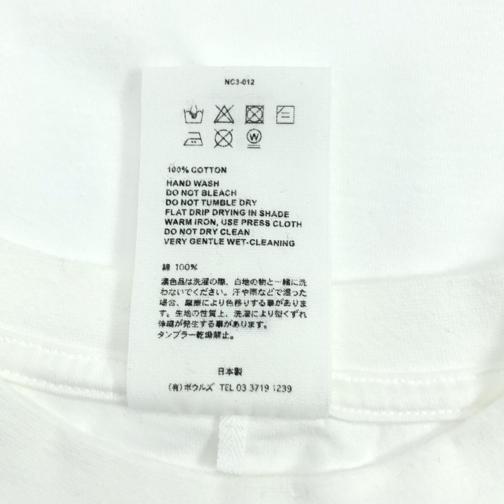 HYKE / ハイク | LONG-SLV TEE コットン Tシャツ カットソー | 2 | ホワイト | レディース