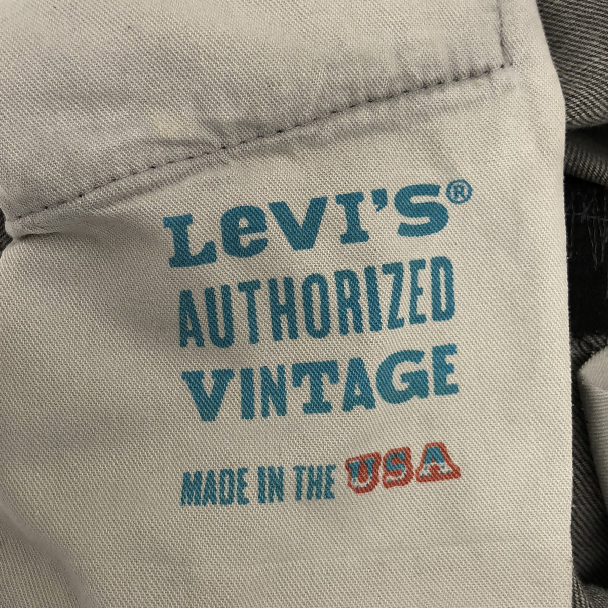 Levi's / リーバイス | authorized vintage / リペア カットオフ ブラックデニムパンツ | 30 | メンズ