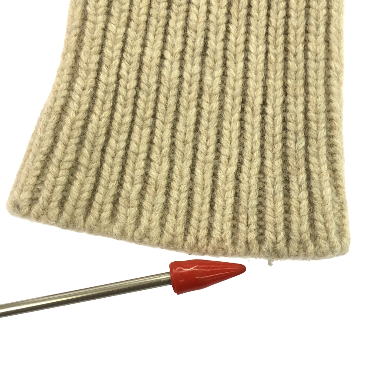 GALERIE VIE |細毛毛領套頭衫 | M |米色 |女性的