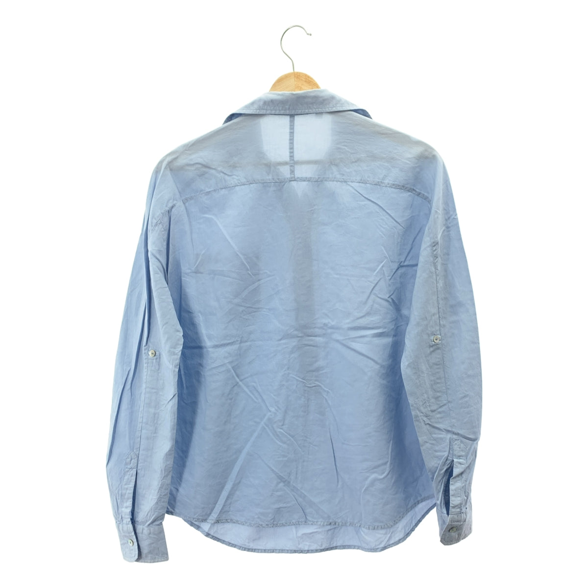 BARBA / バルバ | コットン シルク レギュラーカラー シャツ ブラウス | 38 | レディース