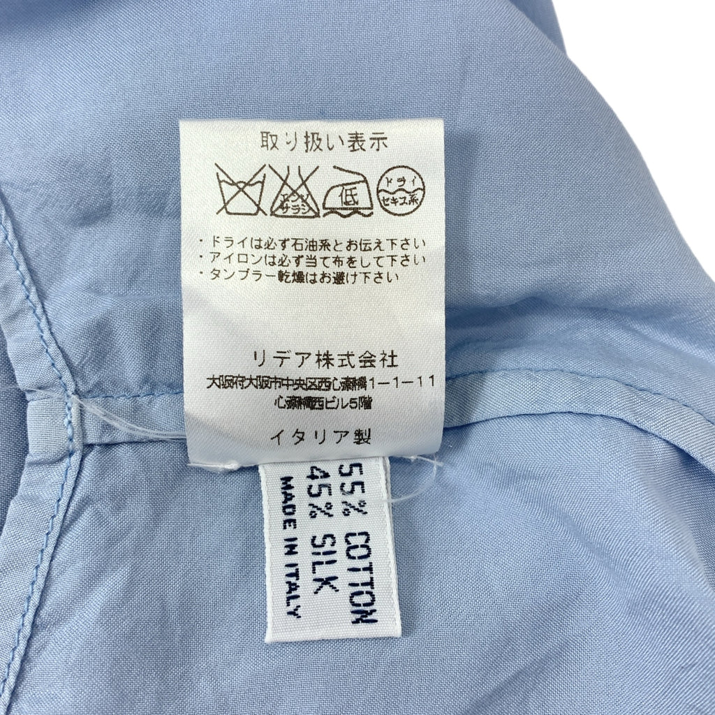 BARBA | 棉質與絲綢常規領襯衫 | 尺寸 38 | 女款