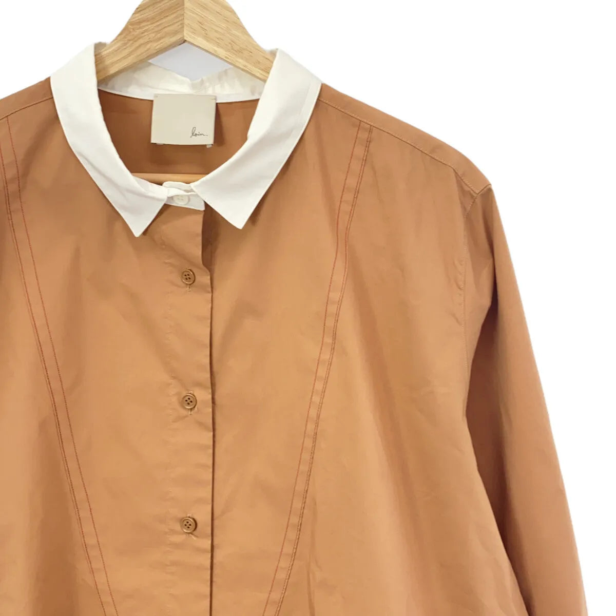 loin. / ロワン | バイカラーシャツ ブラウス | 38 | レディース