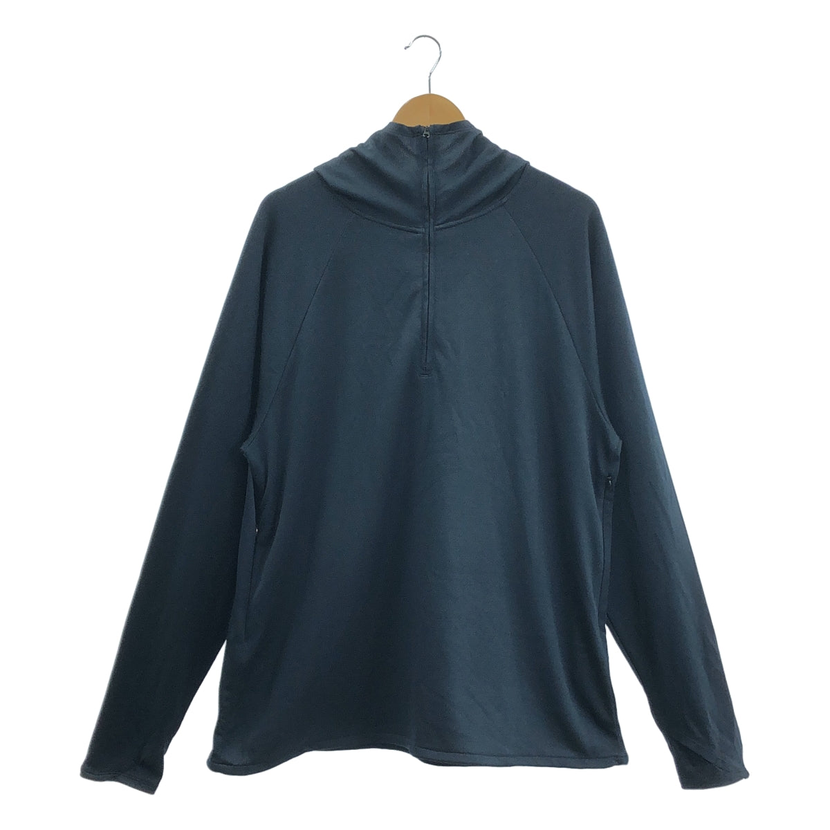 OPUS JAPAN / オーパスジャパン | ハーフジップ パーカー | M-L | ネイビー | メンズ