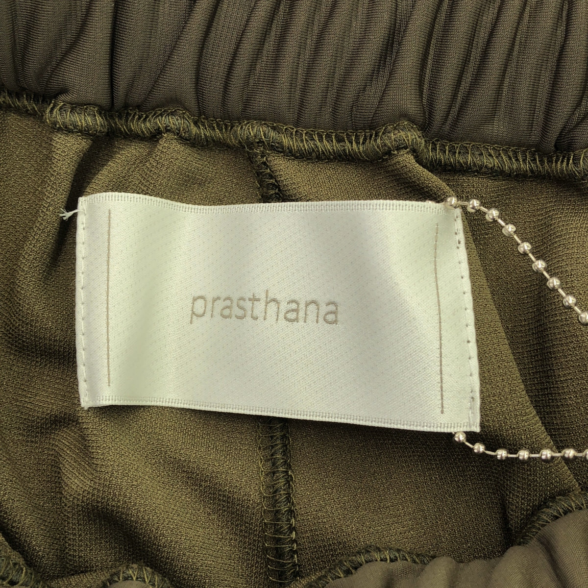 [New] prasthana / Prasthana | tech jersey yoga pants / pants | M | olive | men's