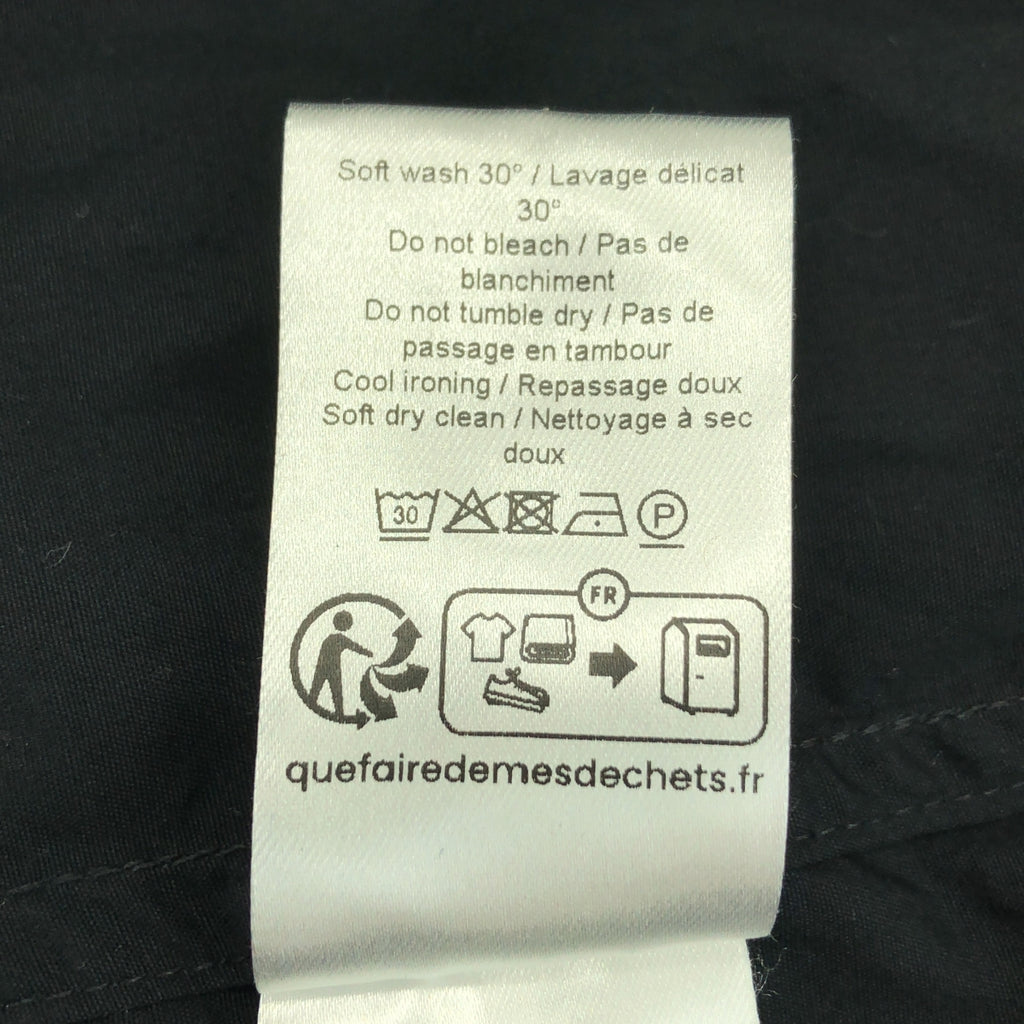 【美品】  LEMAIRE / ルメール | 2025SS | PYJAMA SHIRT コットンポプリン パジャマシャツ | XS | ブラック | メンズ