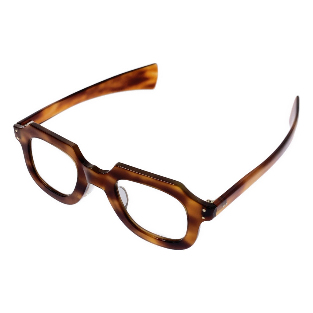 VINTAGE / 빈티지 의류 | 1950s | Frame France 가고일 셀룰로이드 안경 | 브라운
