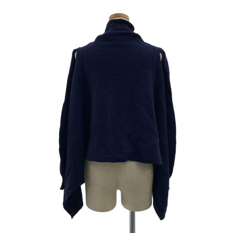 COMME des GARCONS / コムデギャルソン | 2009AW | ウール 変形 アシンメトリー ニット カーディガン | S | レディース