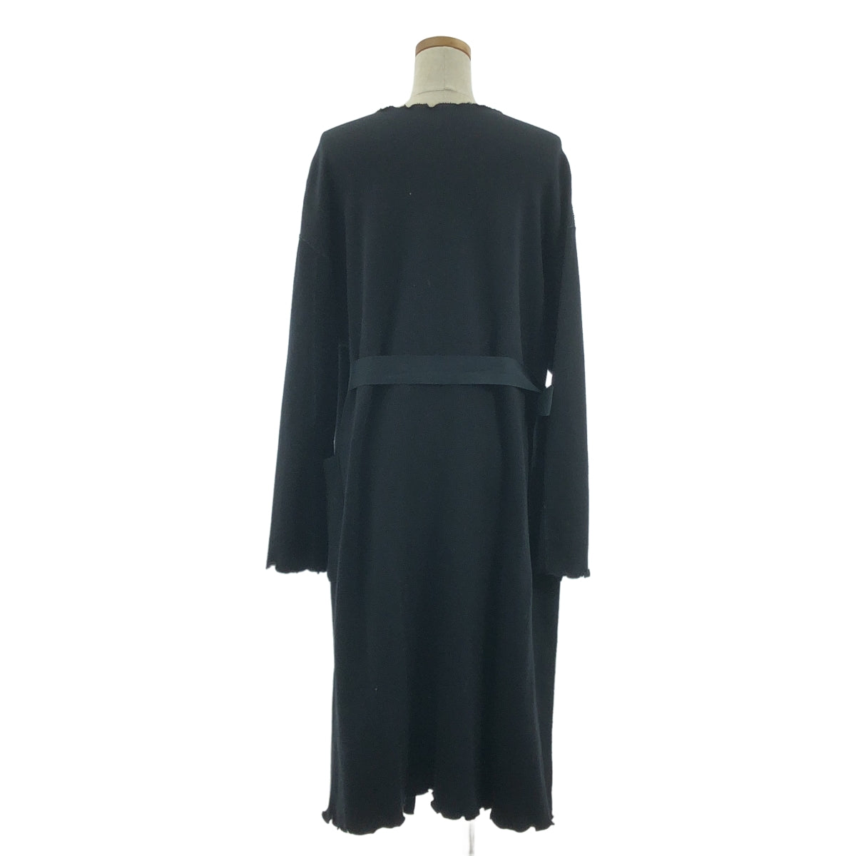 S'YTE YOHJI YAMAMOTO / サイトヨウジヤマモト | バイカラー リバーシブル ガウンコート ジャケット | S | ブラック/グレー | レディース