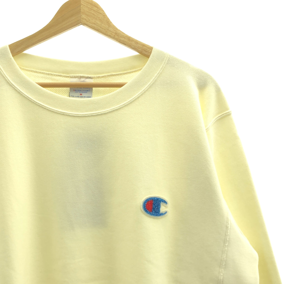 UNDER COVER | 2025SS | x Champion / Champion Logo 珠繡反織衛衣 | M 碼 | 男款