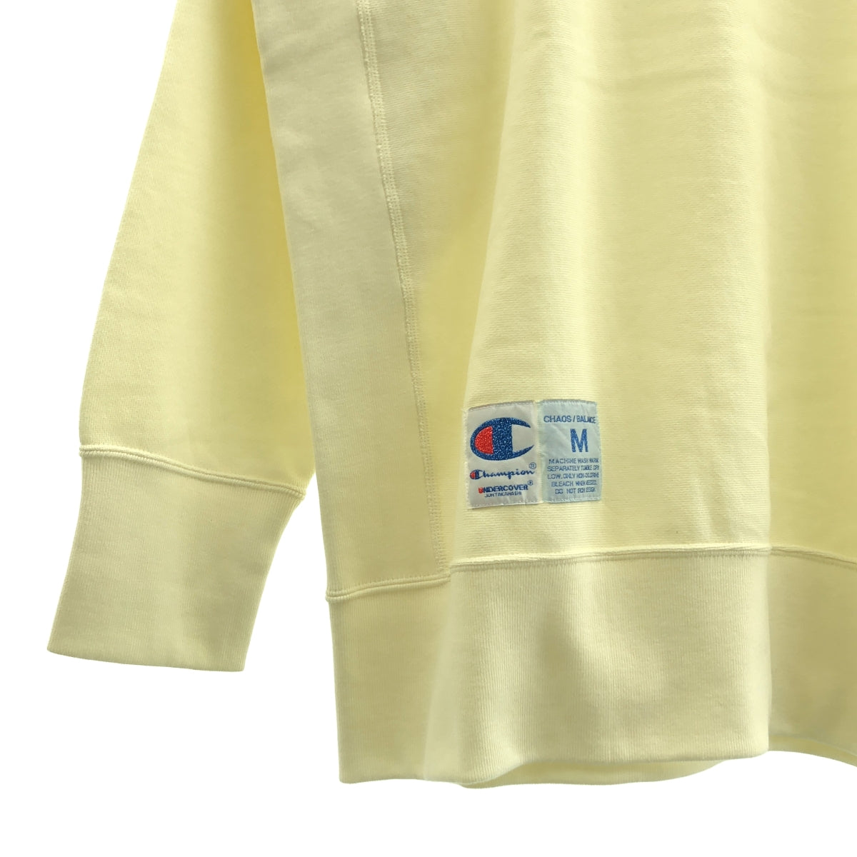 UNDER COVER | 2025SS | x Champion / Champion Logo 珠繡反織衛衣 | M 碼 | 男款