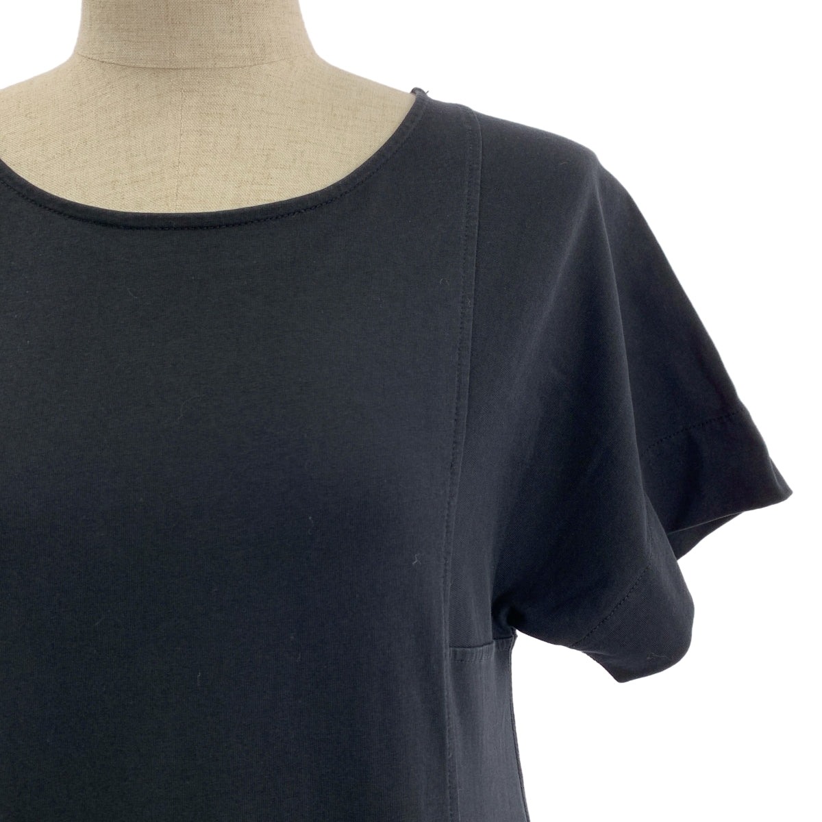 LEMAIRE / 르메르 | 코튼 재구성 컷소우 원피스 | XS | 여성