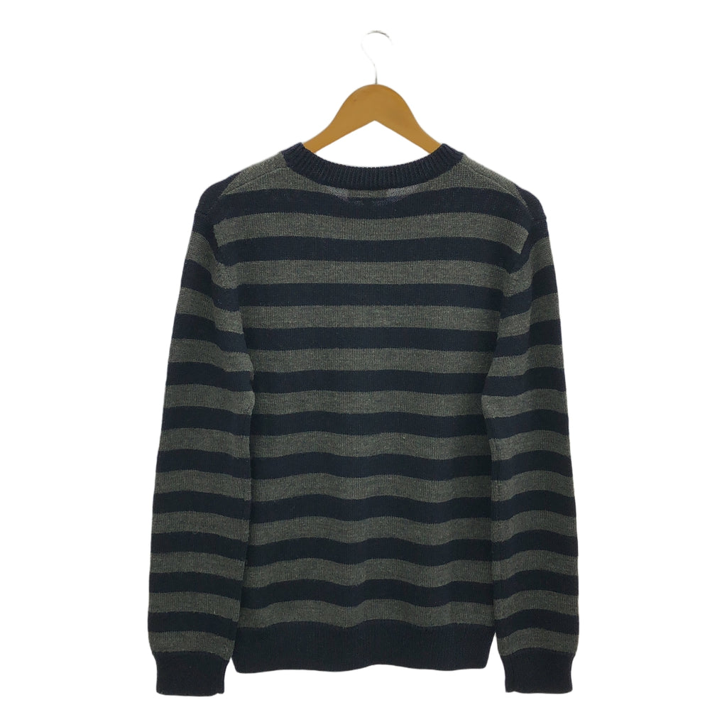 APC / A.P.C. | 圓領針織套頭衫 | M | 海軍藍/灰色 | 男款