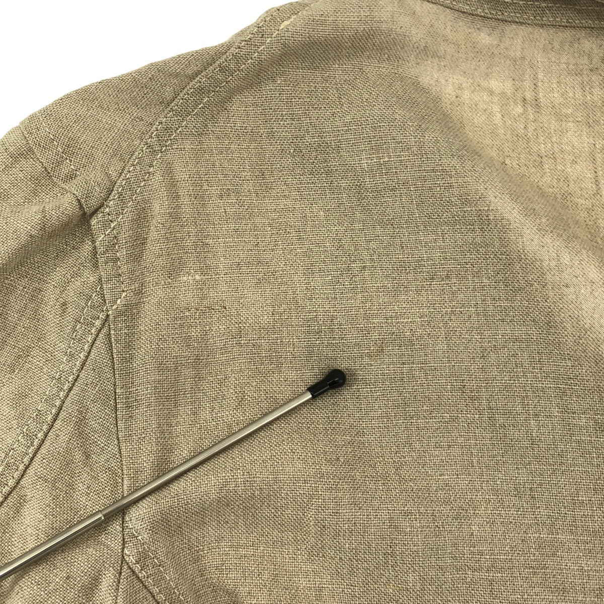 COMME des GARÇONS HOMME PLUS | 2013 春夏 |亞麻精裁外套 | S 號 |米色|男士