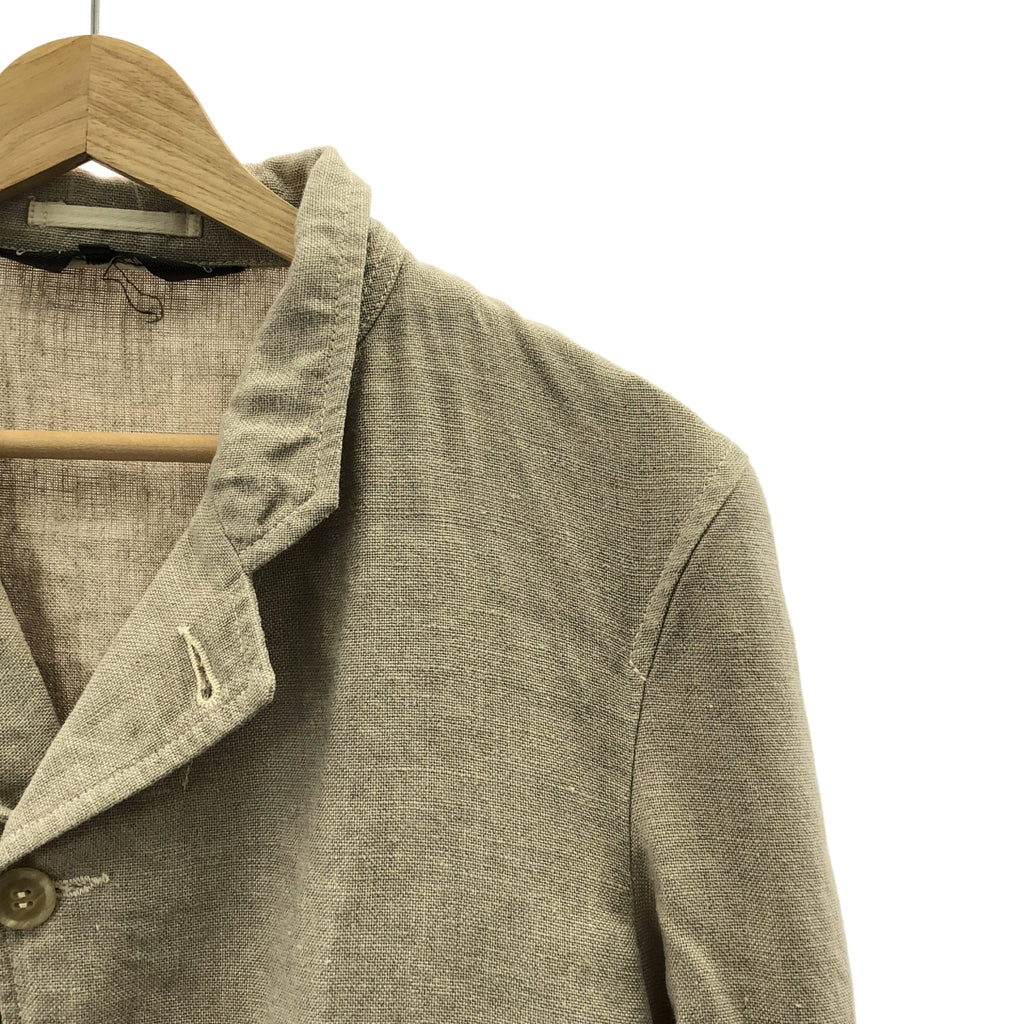 COMME des GARCONS HOMME PLUS / コムデギャルソンオムプリュス | 2013SS | リネン テーラードジャケット | S | メンズ