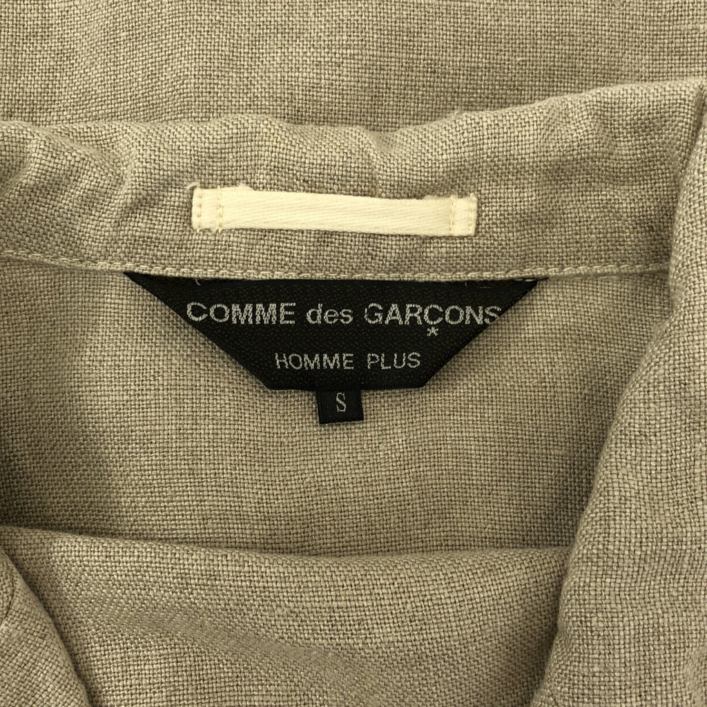 COMME des GARCONS HOMME PLUS / コムデギャルソンオムプリュス | 2013SS | リネン テーラードジャケット | S | メンズ