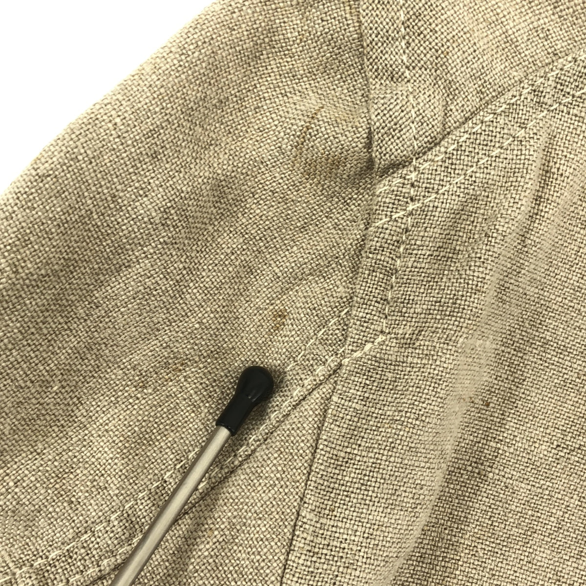 COMME des GARÇONS HOMME PLUS | 2013 春夏 |亞麻精裁外套 | S 號 |米色|男士