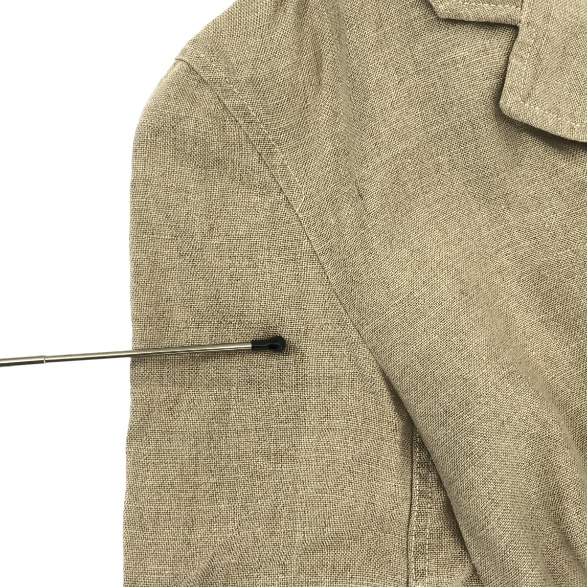 COMME des GARÇONS HOMME PLUS | 2013 春夏 |亞麻精裁外套 | S 號 |米色|男士