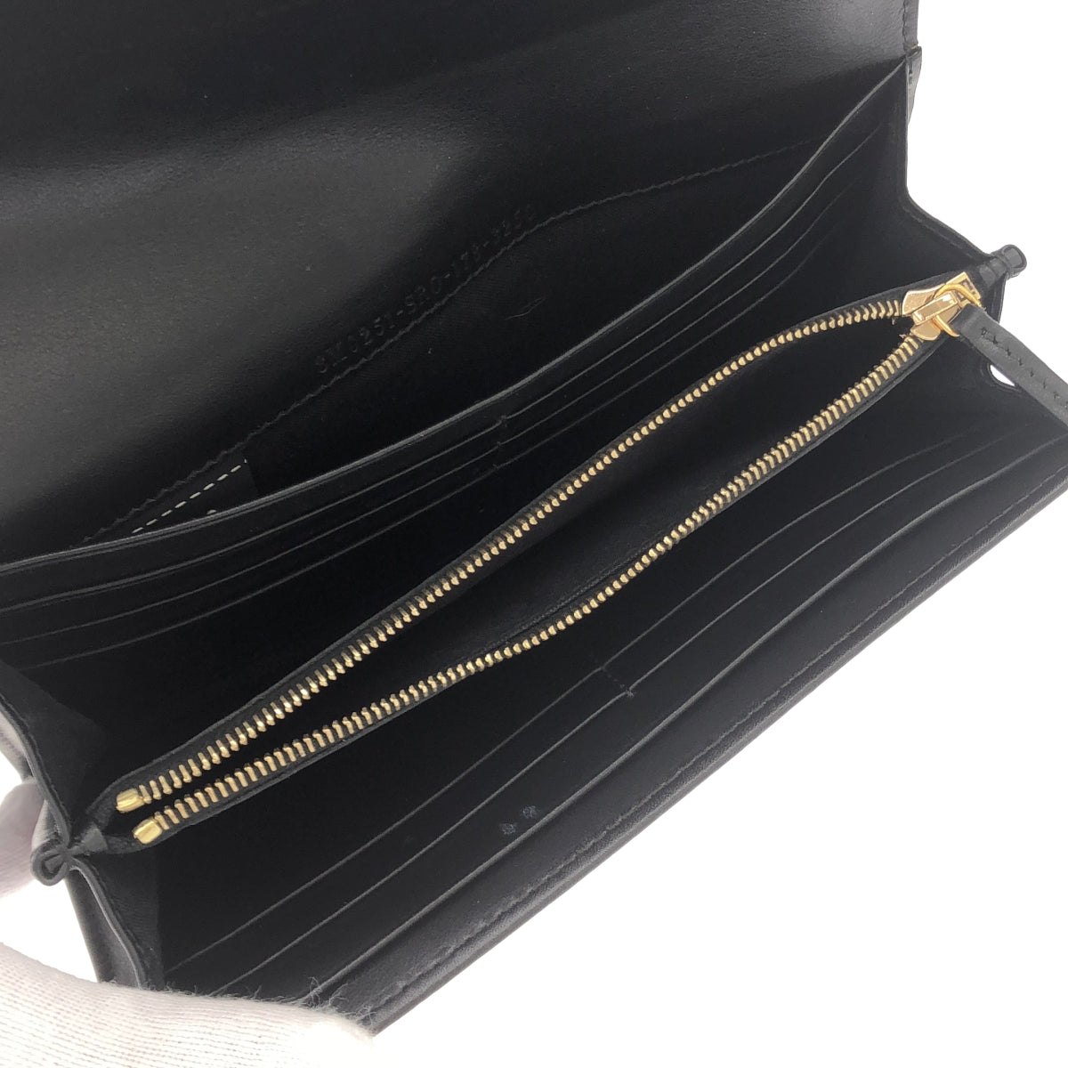 FENDI / フェンディ | スタッズ ウォレット 長財布 |