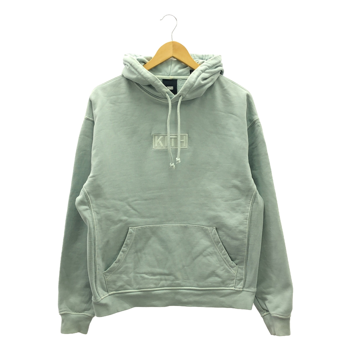 KITH | BOXLOGO HOODIE Hooded Sweatshirt | S | Light Blue | Men's