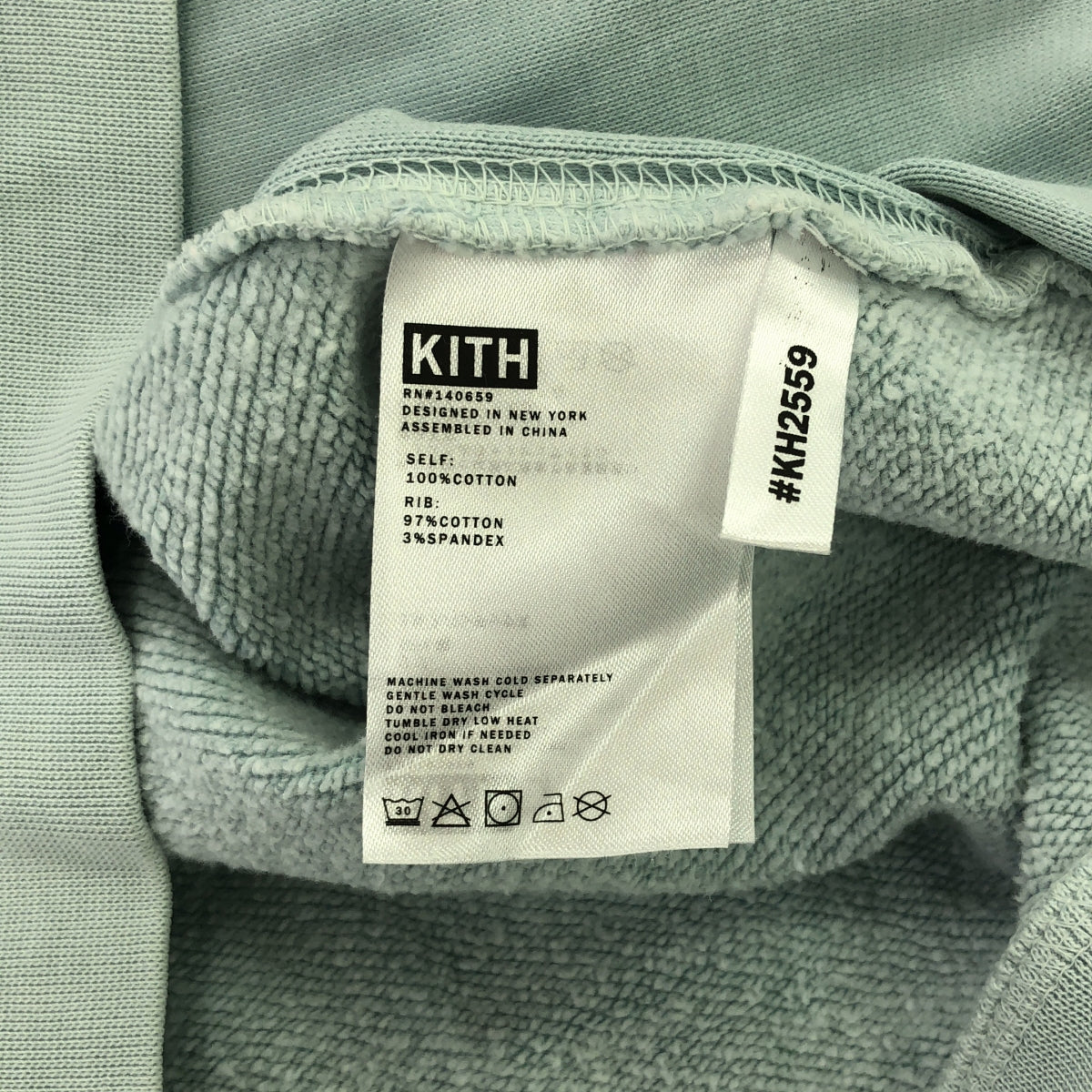 KITH / キス | BOXLOGO HOODIE フーデッド トレーナー | S | ライトブルー | メンズ